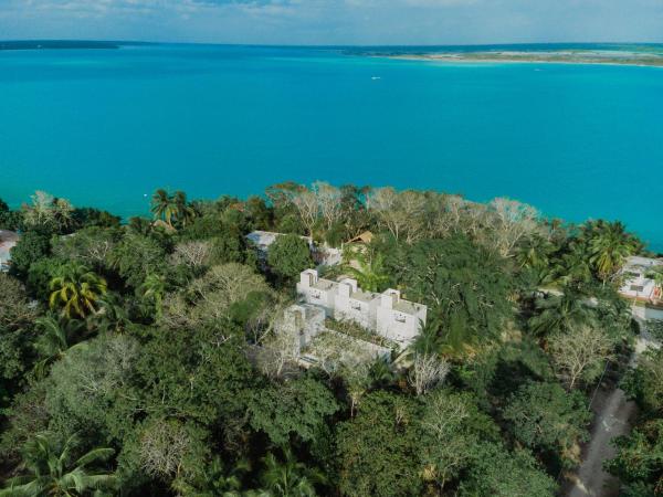 Na zdjęciu widoczny jest obiekt Maison Bacalar położony w mieście Bacalar.