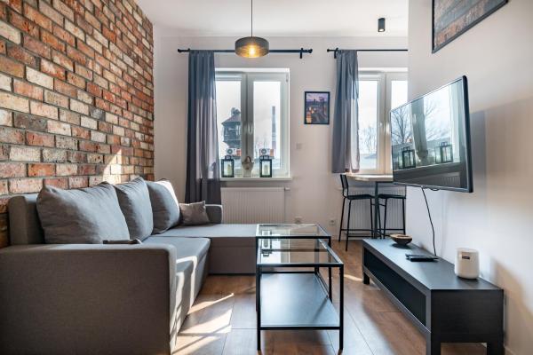写真にはJanów市にあるNikiszowiec Chic Apartment by BookingHostが写っています。