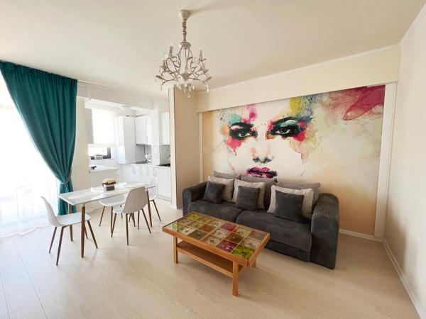 A la foto es mostra l'objecte Apartel Lisa situat a la ciutat de Năvodari.