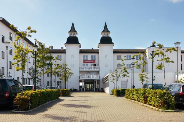 På billedet ses objektet Milling Hotel Søpark beliggende i byen Maribo.
