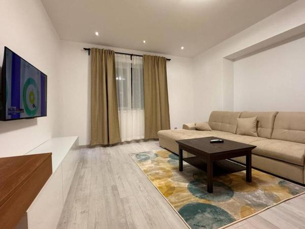 写真にはブカレスト市にあるRin Grand Residence apt. NOUが写っています。