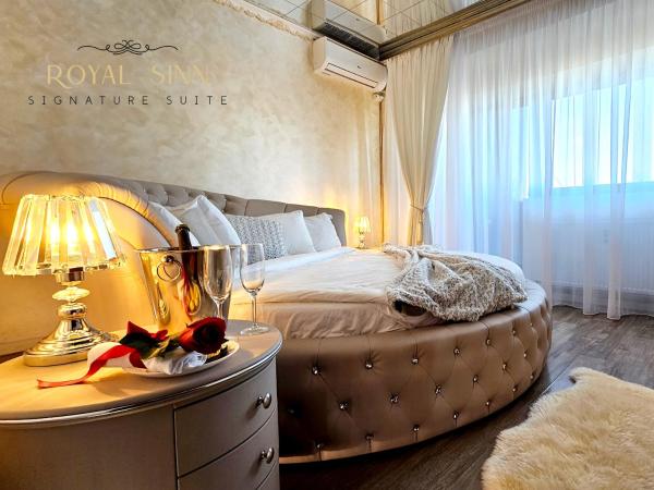 A la foto es mostra l'objecte Royal Sinn Signature Suite situat a la ciutat de Bucarest.