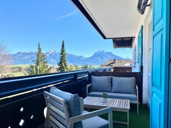 Apartment Mit Balkon & Bergblick I Parkplatz I Küche I Seenähe - Füssen