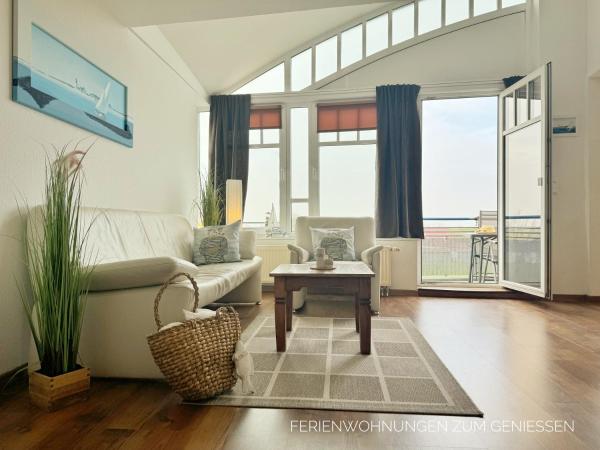 A la foto es mostra l'objecte Ferienwohnung de Uul mit Sauna und Schwimmbad situat a la ciutat de Dorum Neufeld.