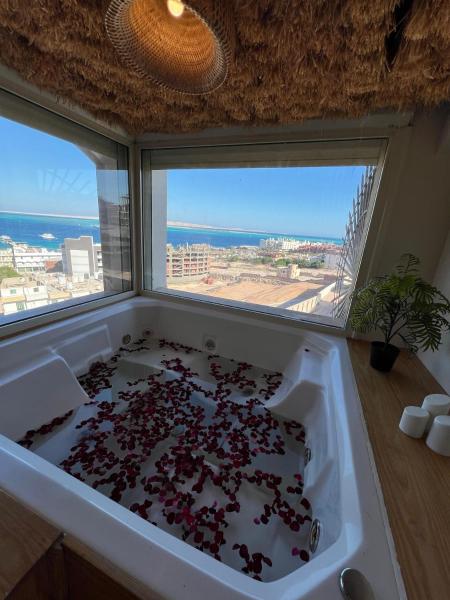 Nella foto è visibile l'oggetto Suite 69 situato nella città di Hurghada.
