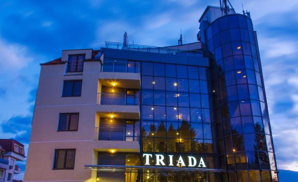Na fotografii je vidět objekt Triada Hotel nacházející se ve městě Sofie.