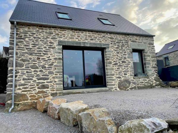A la foto es mostra l'objecte Maison vue mer chez Aline situat a la ciutat de Digosville.