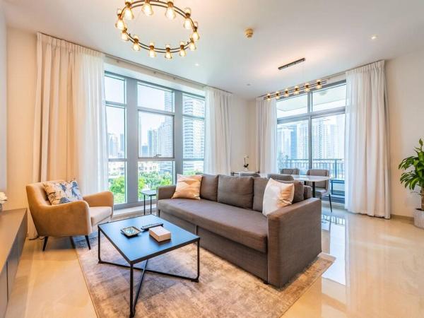 A la foto es mostra l'objecte Modern Downtown Escape 1Bedroom with Upscale Comfort situat a la ciutat de Dubai.