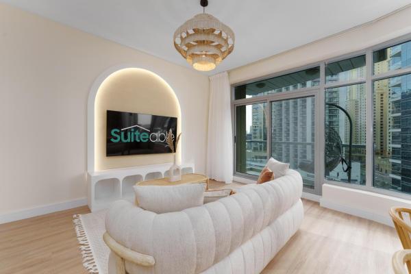 A la foto es mostra l'objecte Vibrant Dubai Marina Living by Suiteable situat a la ciutat de Dubai.