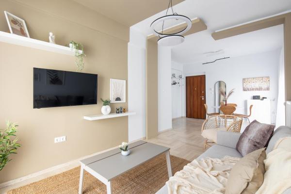 Santorini 2-bedroom Apartment In Nea Smyrni - Atenas