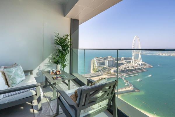 Na fotografii je vidět objekt Frank Porter - The Address JBR nacházející se ve městě Dubaj.