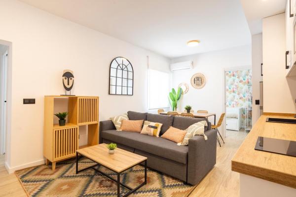 Auf dem Foto ist das Objekt II Cozy & Modern Apartment AYR in der Stadt Málaga zu sehen.