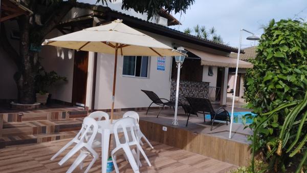 A la foto es mostra l'objecte Casa c/ Piscina e Área Gourmet, 5 min da praia. situat a la ciutat de Guarapari.
