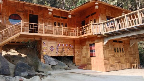 A la foto es mostra l'objecte Higland Homestay Bac Ha situat a la ciutat de Bắc Hà.