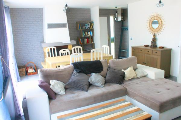 A la foto es mostra l'objecte Bienvenue ! Maison chaleureuse à 7 min. des plages situat a la ciutat de Saint-Potan.