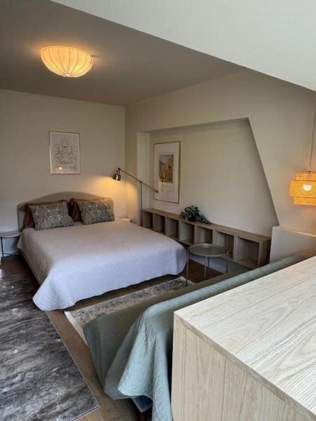 På billedet ses objektet Bright & Stylish Cozy Studio near Old Town beliggende i byen Bukarest.