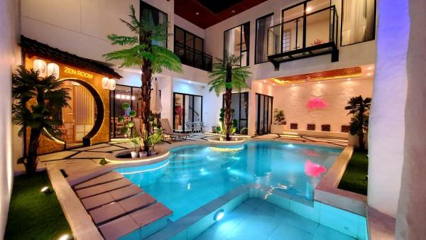 照片显示了位于Kerawon市的Jun's Villa Tangerang 4BR Luxury Aesthetic & Homey物件。
