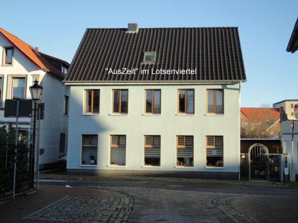 På billedet ses objektet Time out Zu2! Modern retreat beliggende i byen Cuxhaven.