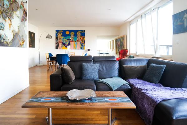 Na fotografii je vidět objekt appartement loft 4 couchages quartier gare Angers nacházející se ve městě Angers.