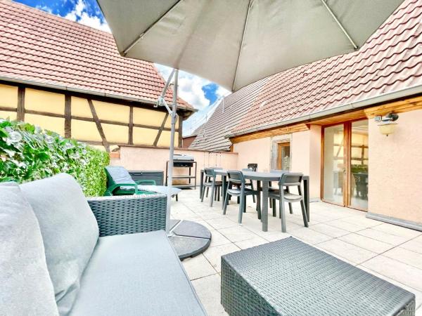 A la foto es mostra l'objecte Soultz Centre - Wifi Fibre - Terrasse - Garage 2 places - Netflix situat a la ciutat de Wuenheim.