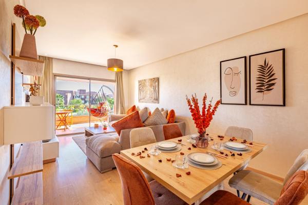På billedet ses objektet Perle Rare A Prestigia 2 Ch Avec Vue Incroyable beliggende i byen Marrakech.