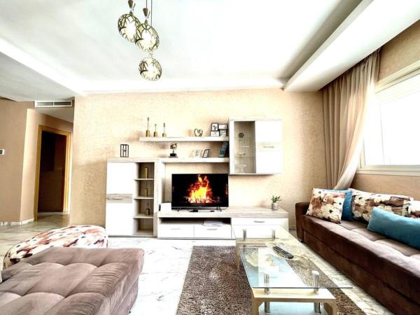 A la foto es mostra l'objecte Late&Early Flight cozy Apartment situat a la ciutat de Nouaseur.