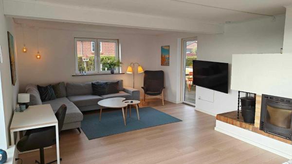 На фото показан объект Sommerhus ved strand og lystbådhavn Søby - Ærø, расположенный в городе Havrekobbel.