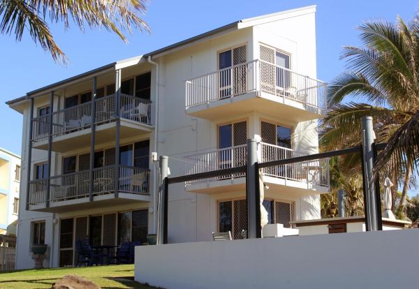 A la foto es mostra l'objecte Bargara Shoreline Apartments situat a la ciutat de Bargara.