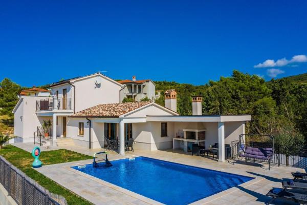 A la foto es mostra l'objecte Brandneue Villa Vanda mit privatem Pool situat a la ciutat de Labin.