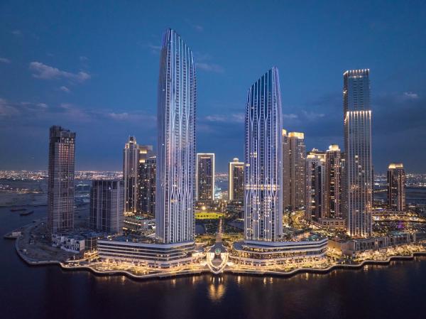 Na fotografii je vidět objekt Address Creek Harbour nacházející se ve městě Dubaj.
