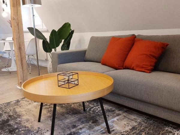 Na zdjęciu widoczny jest obiekt Dornbusch Apartment 3 położony w mieście Steinhude.