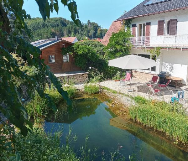 A la foto es mostra l'objecte Wohnung am Schwimmteich situat a la ciutat de Biesingen.