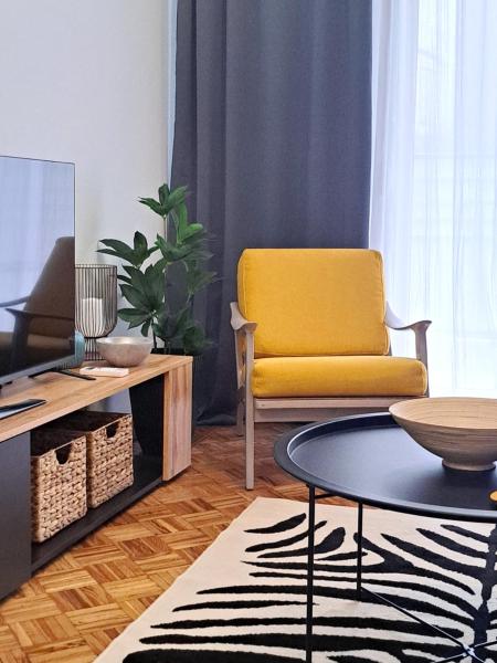 Kuvassa näkyy kohde Stylish City Center Apartment, joka sijaitsee kaupungissa Sérres.