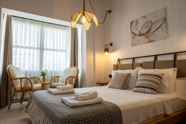 Auf dem Foto ist das Objekt Kotraba Alacati Hotel in der Stadt Alaçatı zu sehen.