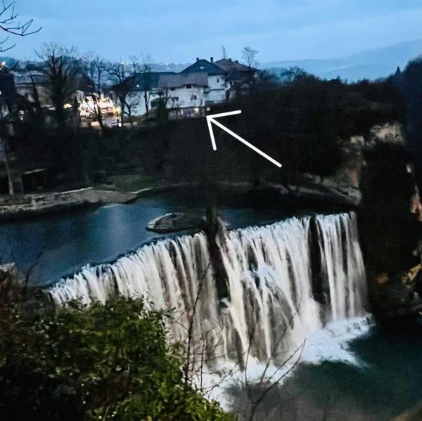 Op de foto is het object Apartman Heli Meli 2 te zien, gelegen in de stad Jajce.