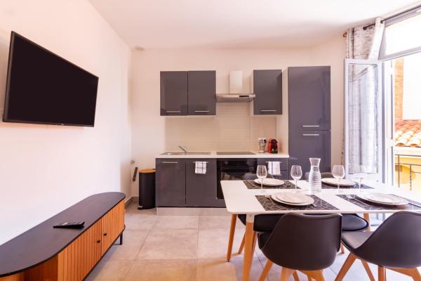 A la foto es mostra l'objecte Appartement moderne et élégant Michel Torrent situat a la ciutat de Perpinyà.