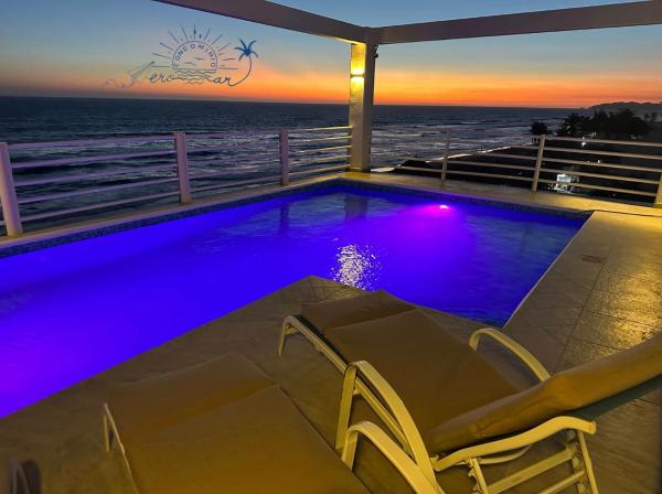 Na fotografii je vidět objekt Condominio Aeromar nacházející se ve městě Acapulco.