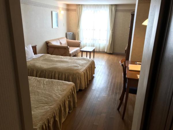The photo shows the Furano Hops Hotel - Vacation STAY 41796v located in the city of Kami-furano.