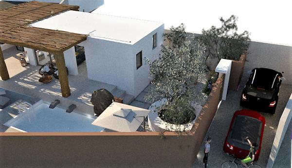 Nella foto è visibile l'oggetto Casa Napais Earth Retreat situato nella città di Archipolis.