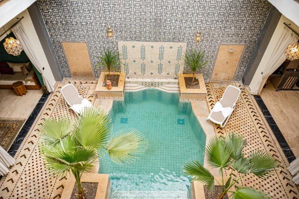 Auf dem Foto ist das Objekt Riad Tonaroz in der Stadt Marrakesch zu sehen.
