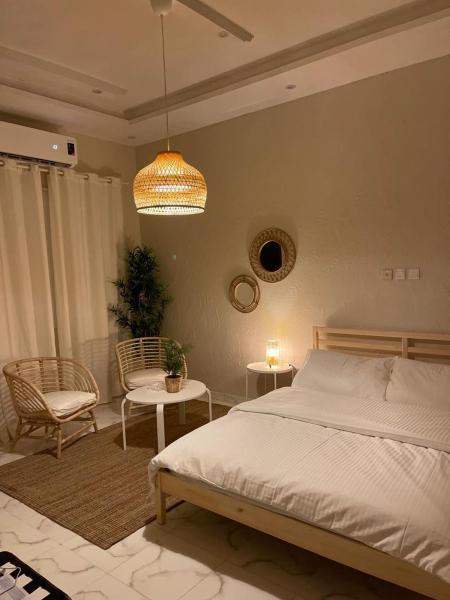 A la foto es mostra l'objecte Bohemian Studio Self check-in situat a la ciutat de Riad.