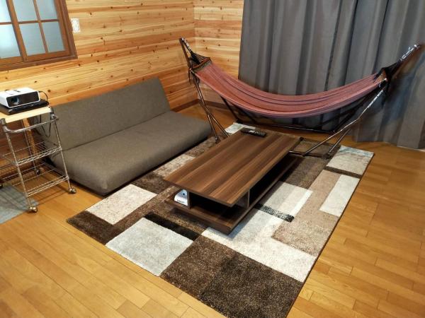 På bildet vises objektet 小川のせせらぎを聞きながらウッドデッキでバーベキュー!|CHILL SWING som ligger i byen Nasu.