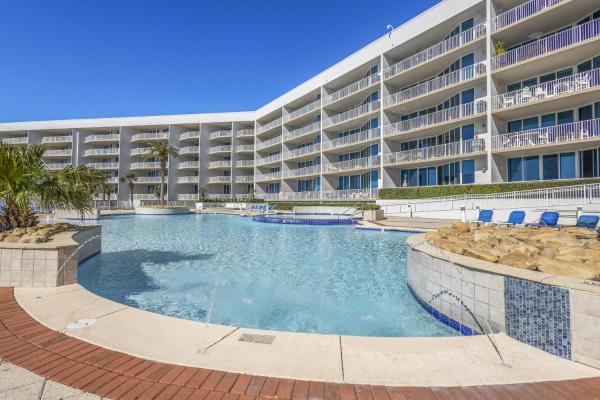 På billedet ses objektet The Moorings 103 condo beliggende i byen Orange Beach.