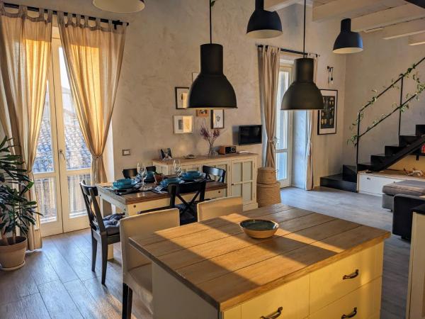 Στη φωτογραφία φαίνεται το αντικείμενο Mansarda Morlana που βρίσκεται στην πόλη Villa di Serio.