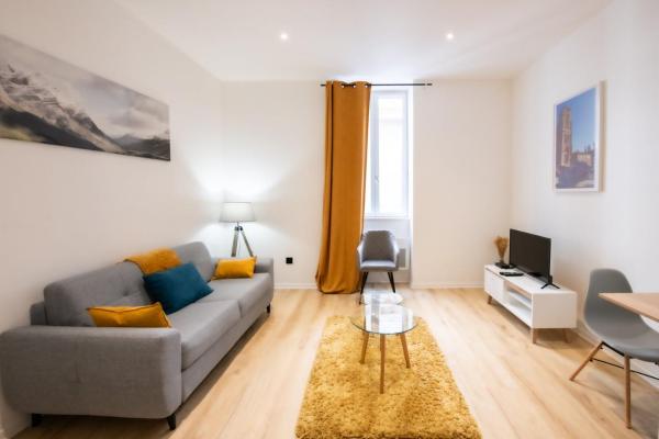På billedet ses objektet Opéra 9 -Joli studio hypercentre Hôtel de Ville beliggende i byen Lyon.