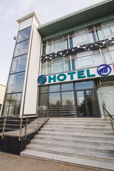 Na fotografii je vidět objekt HOTEL MERCURI-MERIDIAN nacházející se ve městě Buchara.