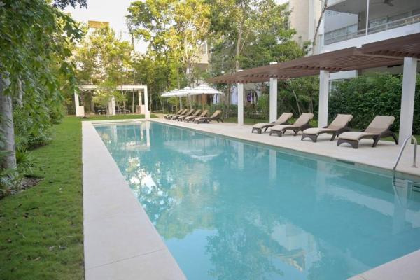 Na zdjęciu widoczny jest obiekt Luxury Apartment in Tulum położony w mieście Tulum.