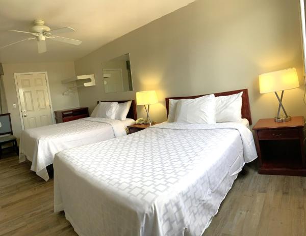 Na zdjęciu widoczny jest obiekt Castle Motel położony w mieście Edson.