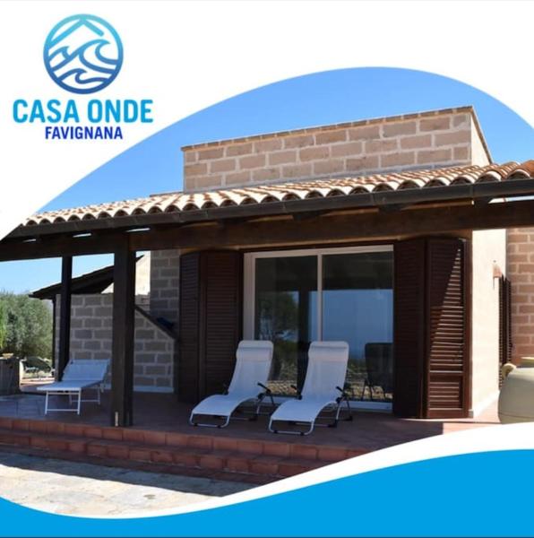 A la foto es mostra l'objecte Villa Casa Onde situat a la ciutat de Favignana.