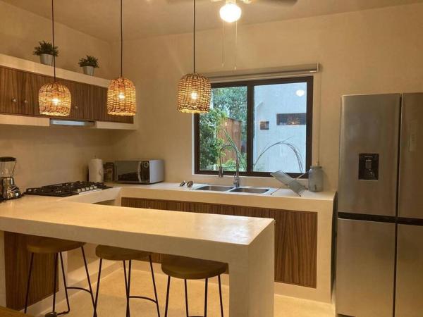 Na zdjęciu widoczny jest obiekt Selva Norte Tulum, luxury spacious 3BR and terrace położony w mieście Tulum.